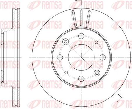 Kawe 6368 10 - Спирачен диск vvparts.bg