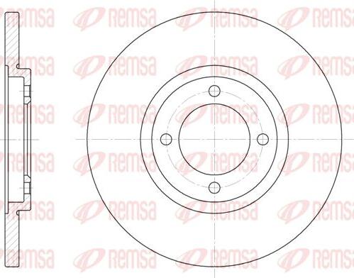 Kawe 6362 00 - Спирачен диск vvparts.bg