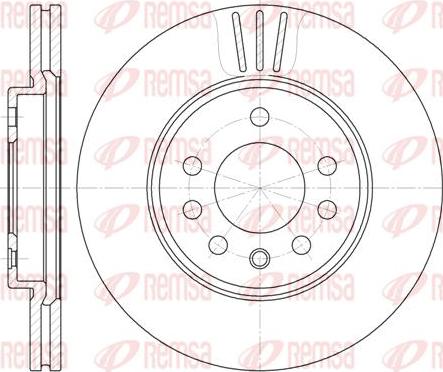 Bradi 1.3422.2.4 - Спирачен диск vvparts.bg