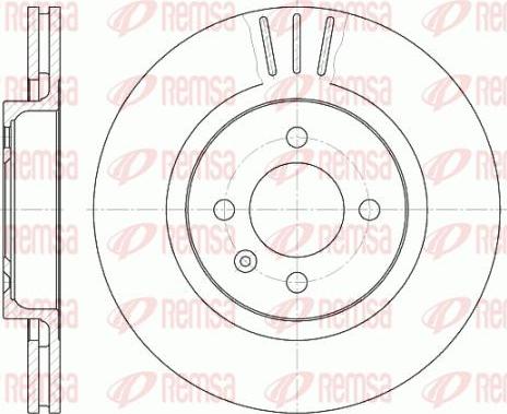 Kawe 6294 10 - Спирачен диск vvparts.bg