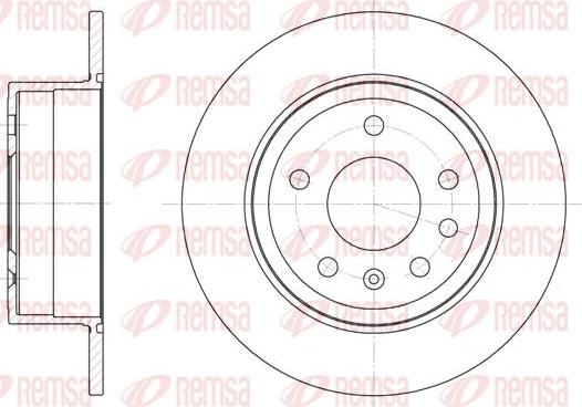 Kawe 6249 00 - Спирачен диск vvparts.bg