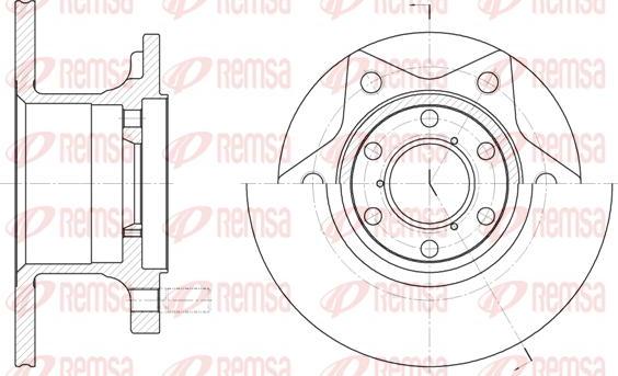 Kawe 6242 00 - Спирачен диск vvparts.bg