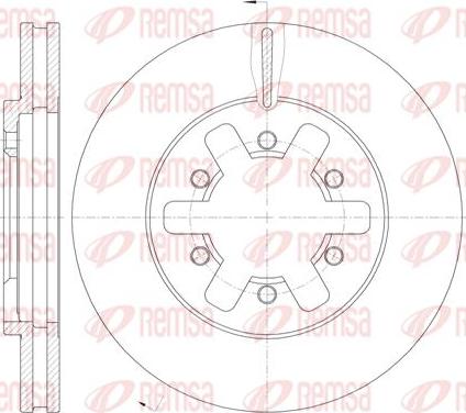 Kawe 62089 10 - Спирачен диск vvparts.bg