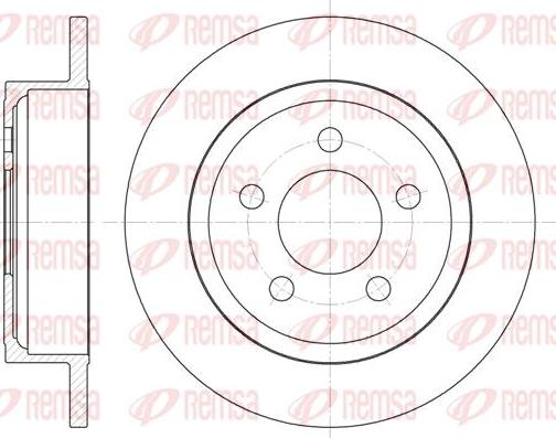 Kawe 62029 00 - Спирачен диск vvparts.bg