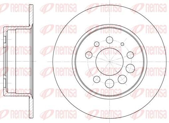 Kawe 6283 00 - Спирачен диск vvparts.bg