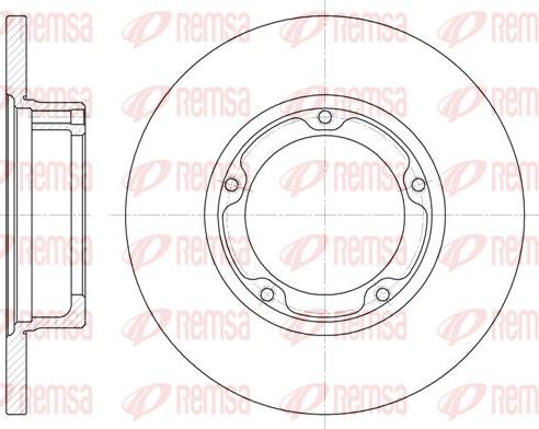 Kawe 6282 00 - Спирачен диск vvparts.bg