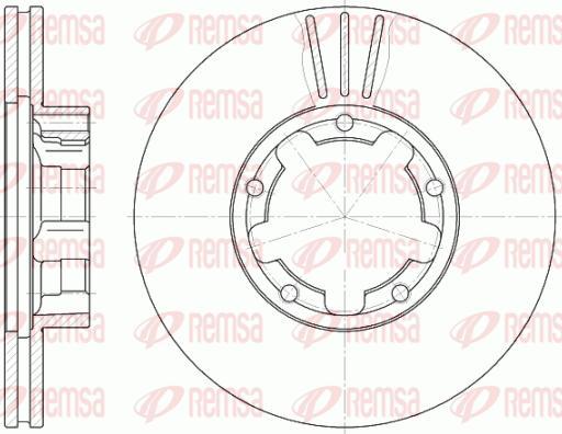 Kavo Parts BR-6811-C - Спирачен диск vvparts.bg