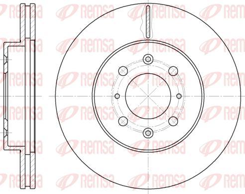 Kawe 62.2410 - Спирачен диск vvparts.bg