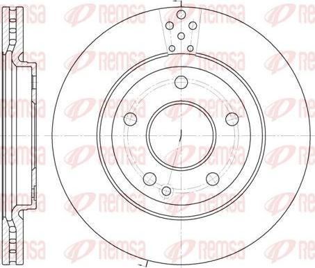 Kawe 6748 10 - Спирачен диск vvparts.bg