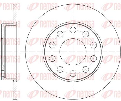 Kawe 6753 00 - Спирачен диск vvparts.bg