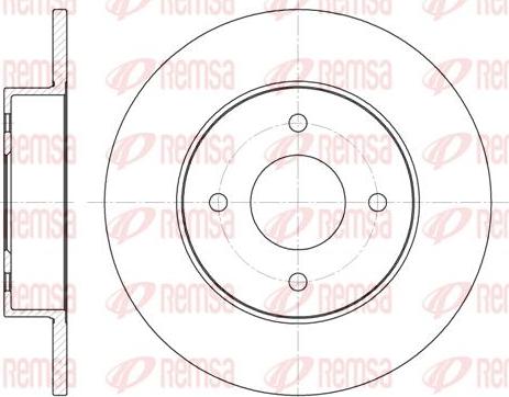 Kawe 6788 00 - Спирачен диск vvparts.bg