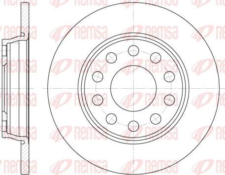 Kawe 6731 00 - Спирачен диск vvparts.bg