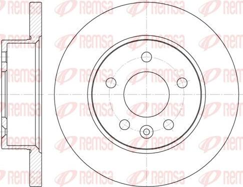 Kawe 6774 00 - Спирачен диск vvparts.bg