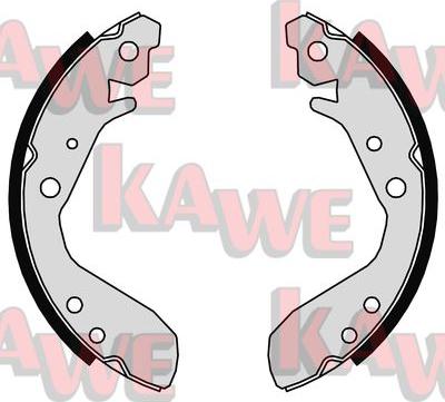 Kawe 09970 - Комплект спирачна челюст vvparts.bg