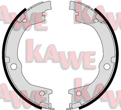 Kawe 09460 - Комплект спирачна челюст, ръчна спирачка vvparts.bg
