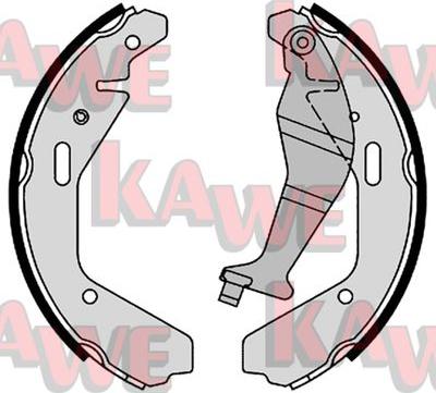 Kawe 09130 - Комплект спирачна челюст vvparts.bg