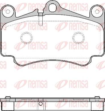 Kawe 0981 00 - Комплект спирачно феродо, дискови спирачки vvparts.bg