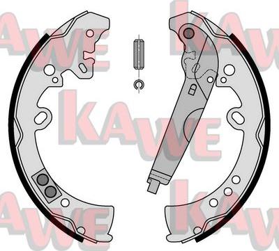 Kawe 09205 - Комплект спирачна челюст vvparts.bg