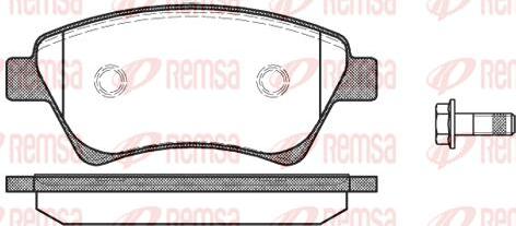 Kawe 0976 00 - Комплект спирачно феродо, дискови спирачки vvparts.bg