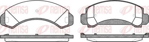 Textar 21830 157  0 5 T4136 - Комплект спирачно феродо, дискови спирачки vvparts.bg