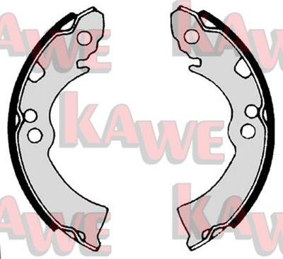 Kawe 04300 - Комплект спирачна челюст vvparts.bg