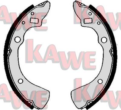 Kawe 04380 - Комплект спирачна челюст vvparts.bg