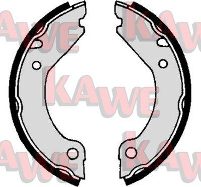 Kawe 04280 - Комплект спирачна челюст, ръчна спирачка vvparts.bg