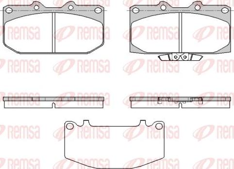 Kawe 0599 32 - Комплект спирачно феродо, дискови спирачки vvparts.bg