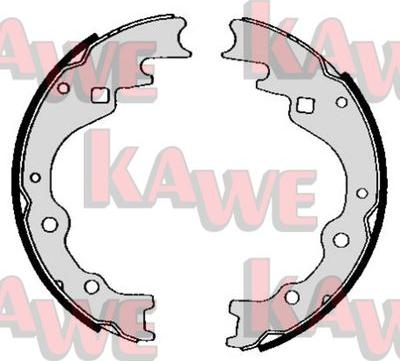 Kawe 05450 - Комплект спирачна челюст vvparts.bg