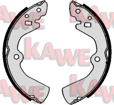 Kawe 05480 - Комплект спирачна челюст vvparts.bg