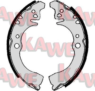 Kawe 05640 - Комплект спирачна челюст vvparts.bg