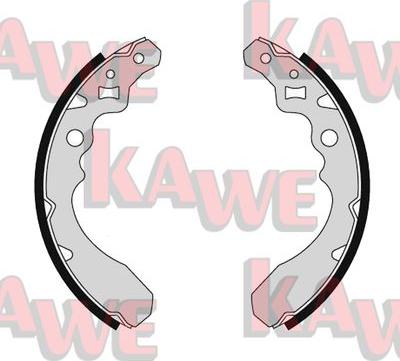 Kawe 05650 - Комплект спирачна челюст vvparts.bg