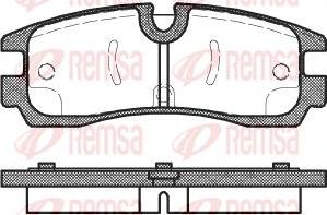 Zimmermann 236261701 - Комплект спирачно феродо, дискови спирачки vvparts.bg