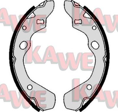 Kawe 05800 - Комплект спирачна челюст vvparts.bg