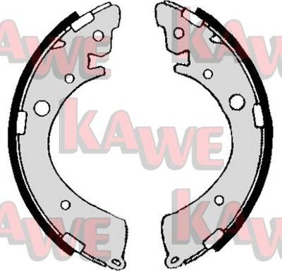 Kawe 05360 - Комплект спирачна челюст vvparts.bg