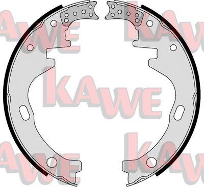 Kawe 05250 - Комплект спирачна челюст vvparts.bg