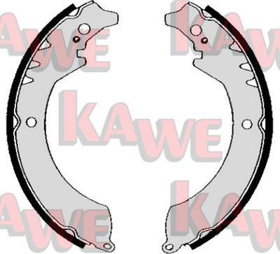 Kawe 05230 - Комплект спирачна челюст vvparts.bg