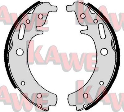 Kawe 05790 - Комплект спирачна челюст vvparts.bg
