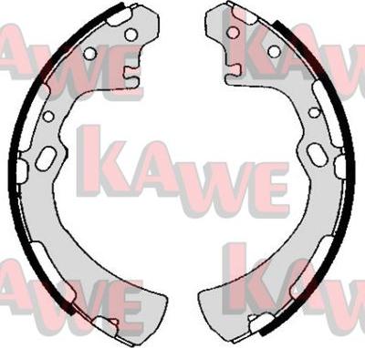 Kawe 05700 - Комплект спирачна челюст vvparts.bg