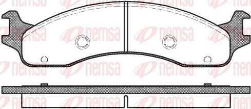 Kawe 0573 00 - Комплект спирачно феродо, дискови спирачки vvparts.bg