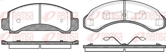 Kawe 0572 00 - Комплект спирачно феродо, дискови спирачки vvparts.bg