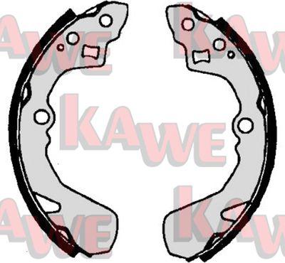 Kawe 06430 - Комплект спирачна челюст vvparts.bg
