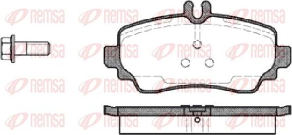 Kawe 0650 00 - Комплект спирачно феродо, дискови спирачки vvparts.bg