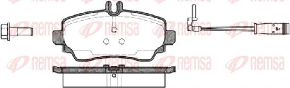 Kawe 0650 22 - Комплект спирачно феродо, дискови спирачки vvparts.bg