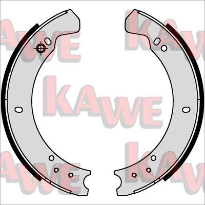 Kawe 06080 - Комплект спирачна челюст vvparts.bg