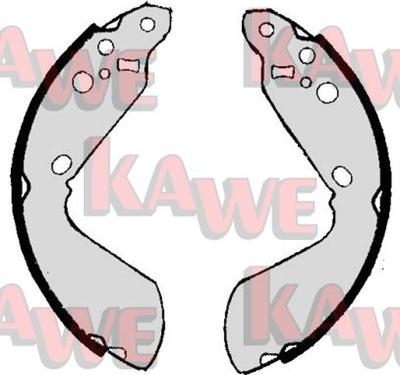 Kawe 06890 - Комплект спирачна челюст vvparts.bg
