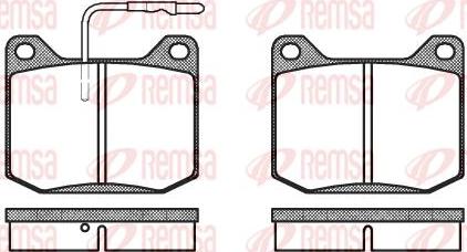 Kawe 0045 32 - Комплект спирачно феродо, дискови спирачки vvparts.bg