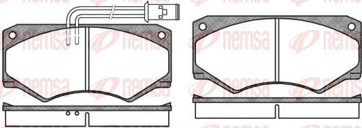 Kawe 0047 22 - Комплект спирачно феродо, дискови спирачки vvparts.bg