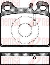 DOYEN GDB0979 - Комплект спирачно феродо, дискови спирачки vvparts.bg