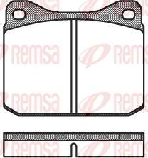 Kawe 0010 10 - Комплект спирачно феродо, дискови спирачки vvparts.bg